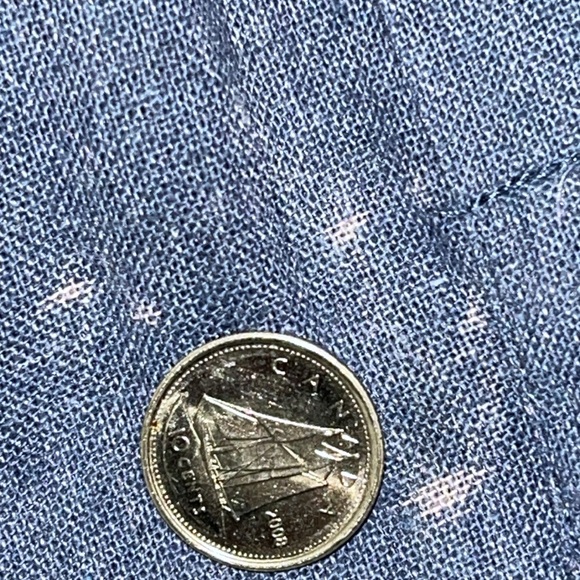 Rue Saint-Patrick Montreal Size Large Dress Shirt. Good Used Condition. Blue - Picture 15 of 16